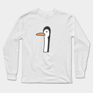 Funny Penguin Skipper Long Sleeve T-Shirt